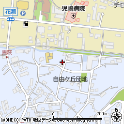 福岡県飯塚市潤野1343-2周辺の地図