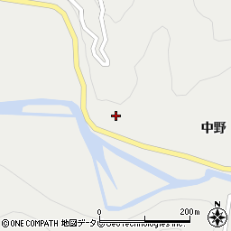 徳島県海部郡海陽町相川中野169周辺の地図