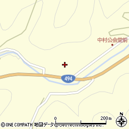 愛媛県上浮穴郡久万高原町東川2773周辺の地図