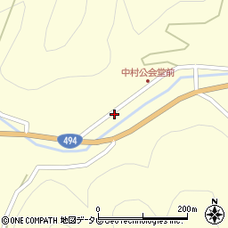 愛媛県上浮穴郡久万高原町東川2906周辺の地図