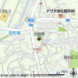 光妙寺周辺の地図