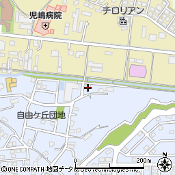 福岡県飯塚市潤野1353-1周辺の地図