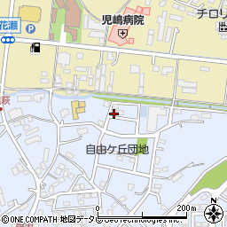 福岡県飯塚市潤野1342-12周辺の地図