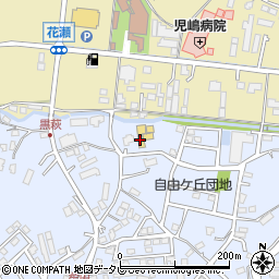 福岡県飯塚市潤野1327-1周辺の地図