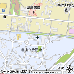 福岡県飯塚市潤野1342-16周辺の地図