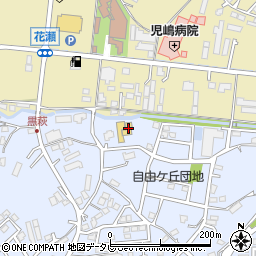 福岡県飯塚市潤野1327-3周辺の地図