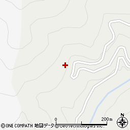 高知県高知市土佐山菖蒲1424周辺の地図