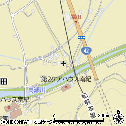 和歌山県西牟婁郡白浜町富田716周辺の地図