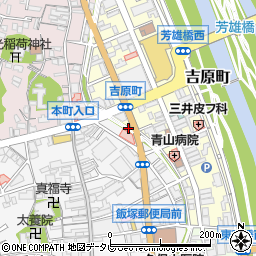 福岡県飯塚市吉原町12-4周辺の地図