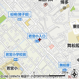 コインランドリーひだまり　舞松原店周辺の地図