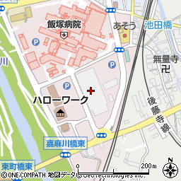 株式会社ワークスタッフ　飯塚人財採用受付センター周辺の地図