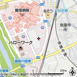 麻生メディカルサービス株式会社　アップルハート飯塚訪問看護ステーション周辺の地図