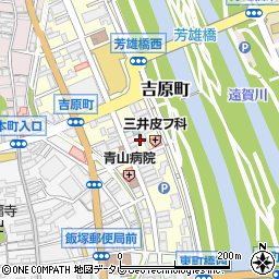 福岡県飯塚市吉原町7周辺の地図
