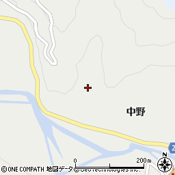 徳島県海部郡海陽町相川中野157周辺の地図