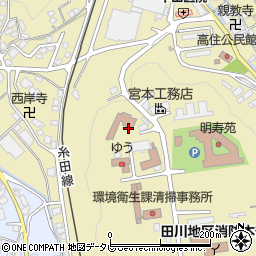第二田川学園周辺の地図