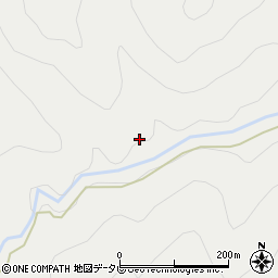 北谷川周辺の地図