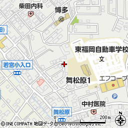 大牟田東町公園周辺の地図