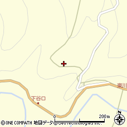 愛媛県上浮穴郡久万高原町東川1877周辺の地図