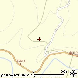 愛媛県上浮穴郡久万高原町東川1876周辺の地図