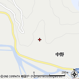 徳島県海部郡海陽町相川中野156周辺の地図