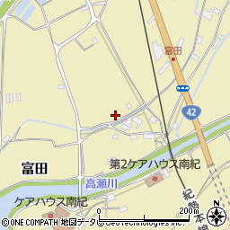 和歌山県西牟婁郡白浜町富田631-10周辺の地図