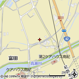 和歌山県西牟婁郡白浜町富田631周辺の地図