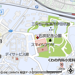 田川市石炭・歴史博物館周辺の地図