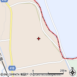 福岡県赤村（田川郡）小柳周辺の地図
