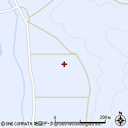 徳島県海部郡海陽町若松五分一周辺の地図