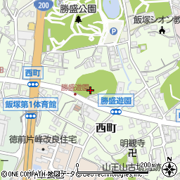 福岡県飯塚市西町7周辺の地図