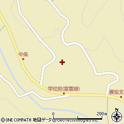 愛媛県上浮穴郡久万高原町二名甲-2366-2周辺の地図