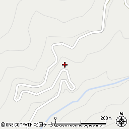 高知県高知市土佐山菖蒲1341周辺の地図