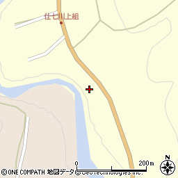 愛媛県上浮穴郡久万高原町東川405-1周辺の地図