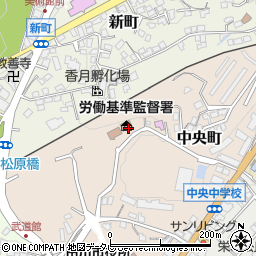 田川労働基準監督署周辺の地図