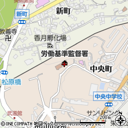 田川労働基準監督署周辺の地図