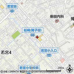 シャトレーゼ東区舞松原店周辺の地図