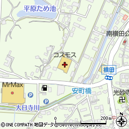 ドラッグストアコスモス花瀬店周辺の地図