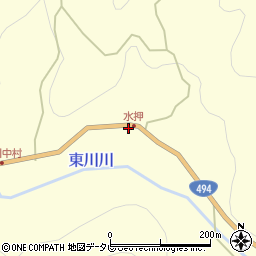 愛媛県上浮穴郡久万高原町東川3168周辺の地図