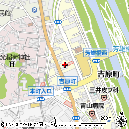 豊永医院周辺の地図