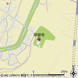 草堂寺周辺の地図