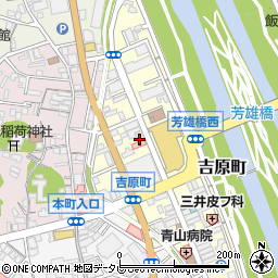 福岡県飯塚市吉原町1-22周辺の地図