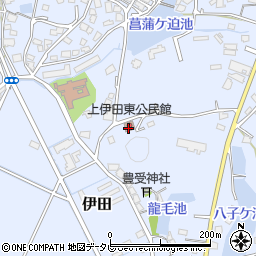 上伊田東公民館周辺の地図