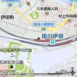 伊田駅前駐車場周辺の地図