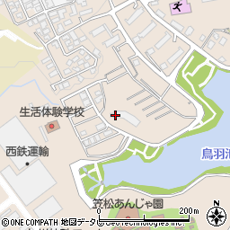 レイクヒルズ飯塚周辺の地図