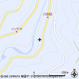 高知県高知市土佐山高川320周辺の地図