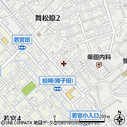 シャンボール舞松原周辺の地図