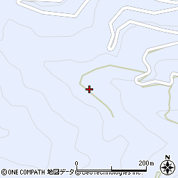高知県高知市土佐山高川1164周辺の地図