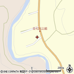 愛媛県上浮穴郡久万高原町東川737-1周辺の地図