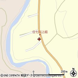 愛媛県上浮穴郡久万高原町東川738-1周辺の地図