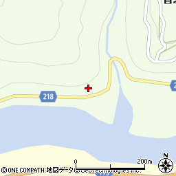 高知県香美市香北町白川339周辺の地図